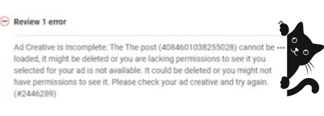 Ad Creative Is Incomplite: (#2446289)